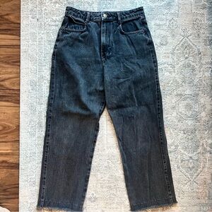 Zara Women’s High Waisted Straight Leg Jeans